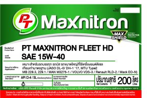 PT MAXNITRON Fleet HD 15W-40 200L