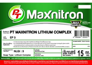 PT MAXNITRON Lithium Complex EP 3 Label 15Kg