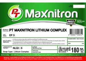 PT MAXNITRON Lithium Complex EP 3 Label 180Kg